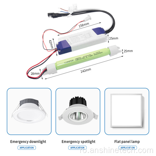 Garanție de trei ani șofer Led de urgență